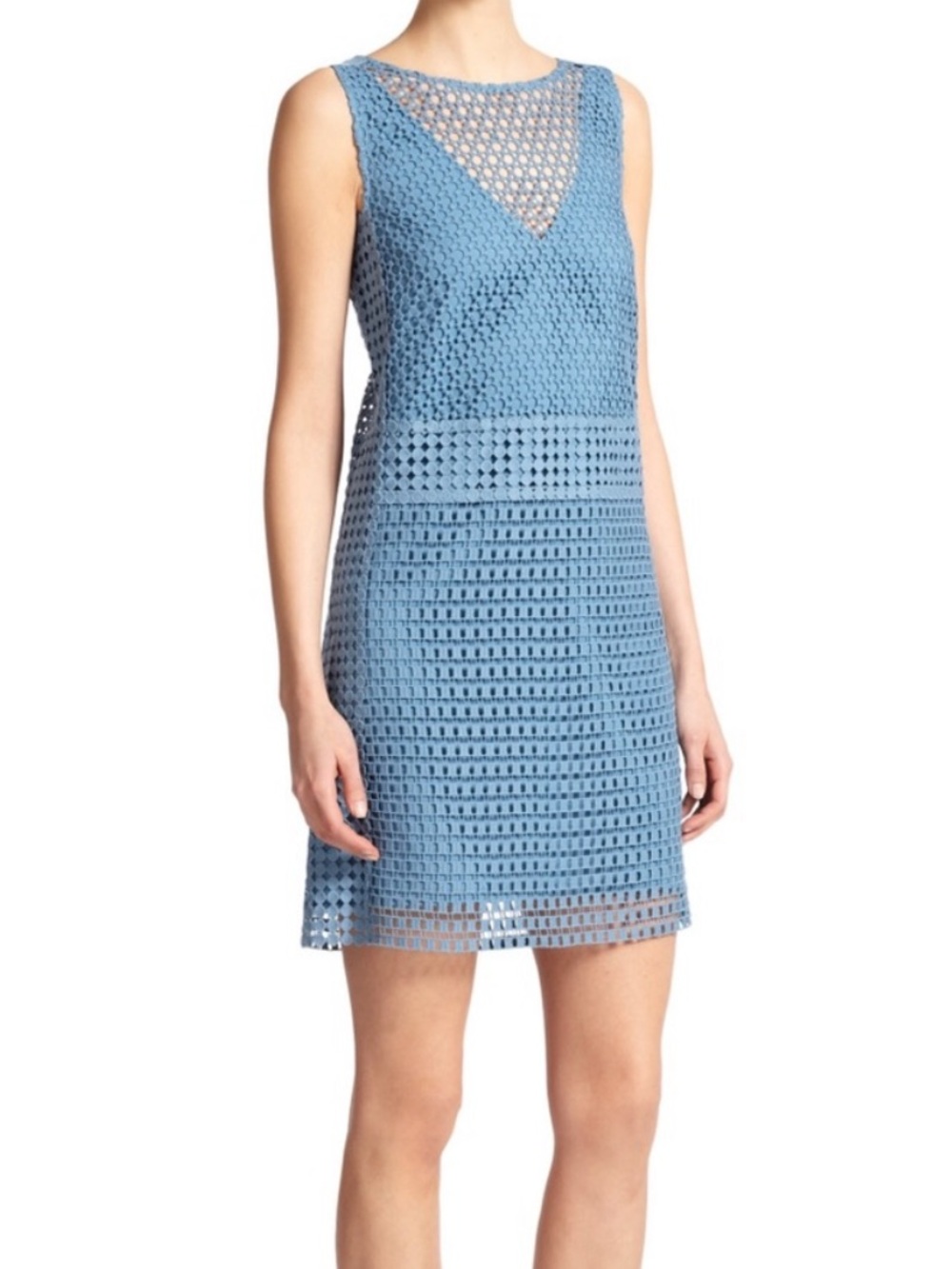 Tory Burch Dress guipure lace Size 4 in Blue